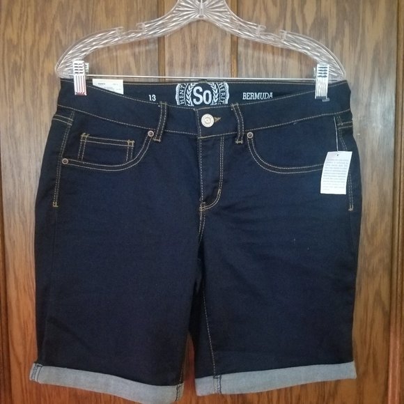 Bermuda Shorts Low Rise SZ 13 - Picture 1 of 9